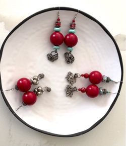 3 pairs Handmade Beauty Earrings