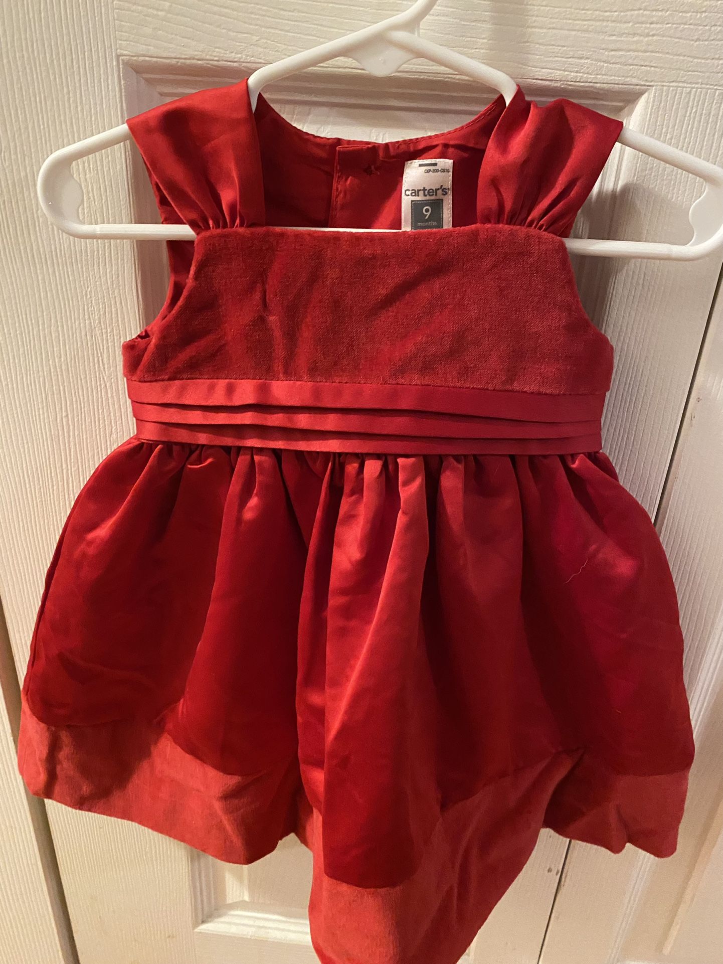 Baby Girls Holiday Dress Size 9 Months 