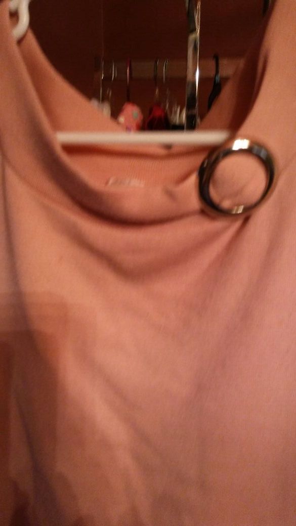 Ladies pink top size small