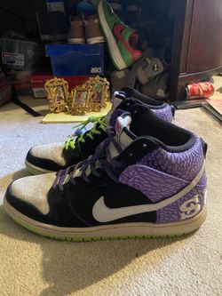 Nike Sb Dunk High Premium Send Help 2s Size 10.5