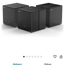 AX1800 WiFi 6 Mesh Range Extender Router, Up to 1.8 Gbps Speed, Coverage up to 6,000 Sq.ft. 
