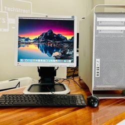 Apple Mac Pro 5,1 2012 3.2Ghz - 32GB RAM - 1GB VRAM 4TB HDD OSX 10.13 High Sierra