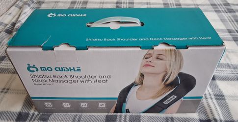 Mo Cuishle Shiatsu Back, Shoulder, and Neck Massager with Heating