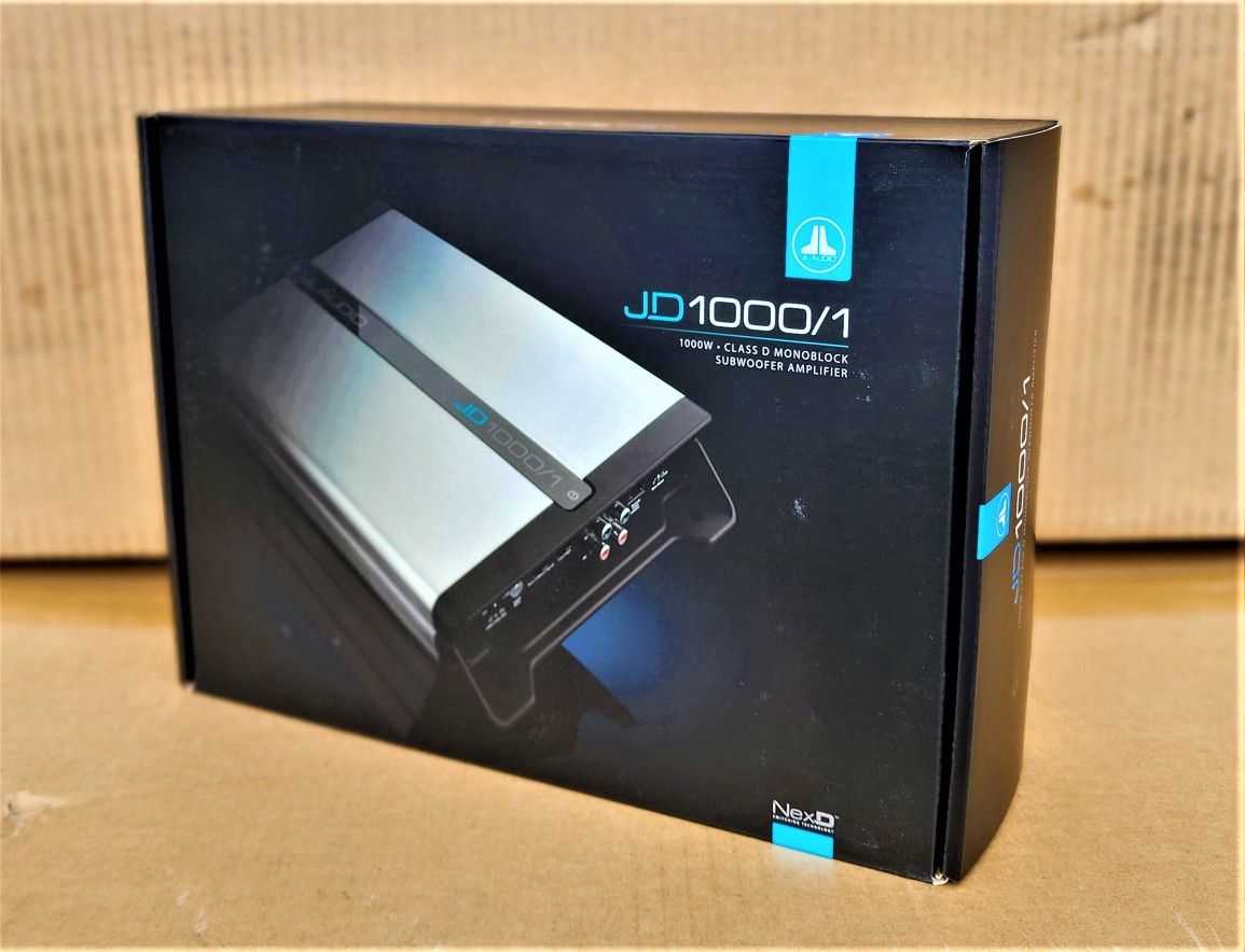 🚨 BLACK FRIDAY 🚨 JL Audio JD Series JD1000/1 Mono Subwoofer Amplifier Class D 2000 Watts 🚨 Payment Options Available 🚨 