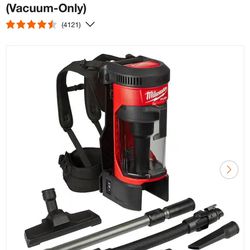 M18 FUEL 18-Volt Lithium-lon Brushless 1 Gal. Cordless 3-in-1 Backpack Vacuum (Vacuum-Only)