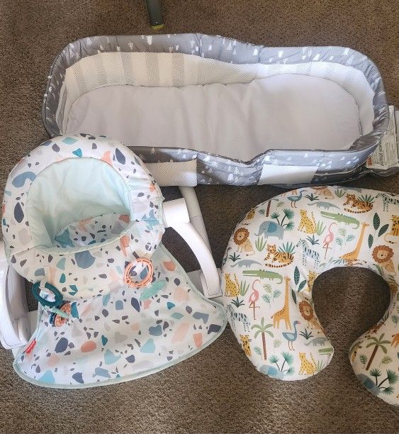 Boppy, Baby Delight Snuggle Nest Portable Infant Lounger, Sit-me-up Floor Seat