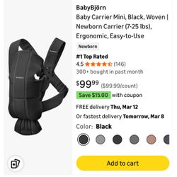 Baby carrier by baby bajourn