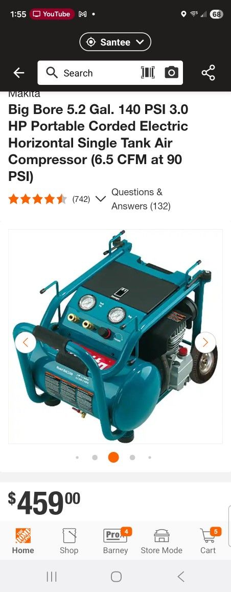 Makita Air Compressor 