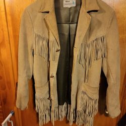 Old Western Jacket Size 38. Dry Cleaned  And Leather Treated. .  Straight From Cherokee.  This Is The Real Deal....
