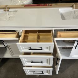 72 Inch Double Sink Bathroom Vanity 