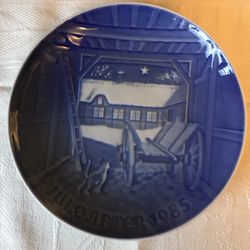 1985 B&G Copenhagen Porcelain Plate