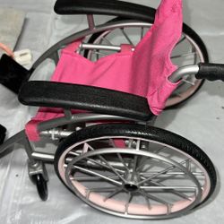 American Doll Wheel Chair And Hospital Accessories 