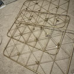 Gold Wire Photo Clip Wall Frame (3) 