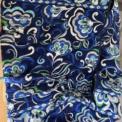 Vera Bradley Overnight Bag With Shower Bag