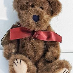Vintage BOYDS BEAR plush Teddy Bear PAXTON B. BEAN bear 11" L x 5" wide ca. 1998