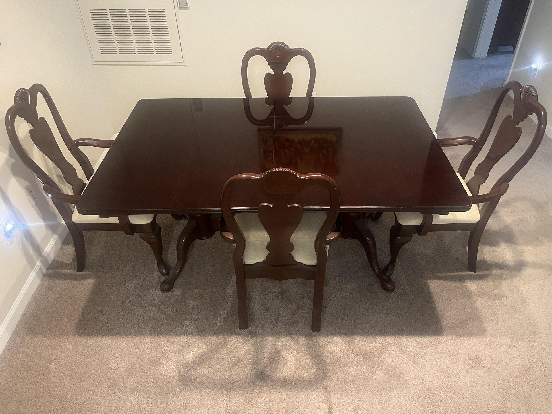 Dining Room Table and Chairs