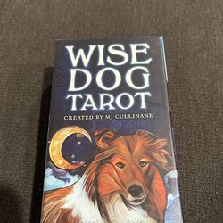 Wise Dog Tarot Cards  With Booklet