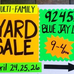 YARD SALE!!!!