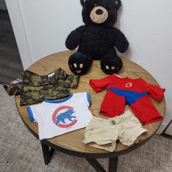 Build-A-Bear Workshop bear 2013 with clothing
