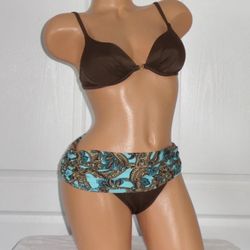 NWOT VENUS MULTICOLOR BIKINI SET (TOP A & BOTTOM 6)