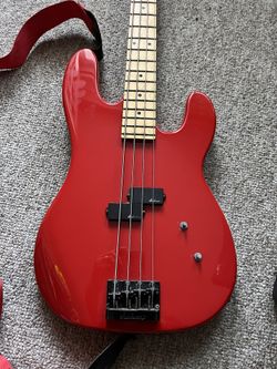 Charvel Bass Guitar Made In Japan With Plush Gig Bag
