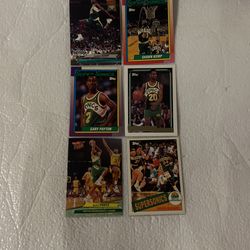 Shawn Kemp Lot Of 6 Cards