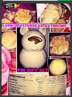 LUSH HANDMADE BATHBOMB GIFT SET