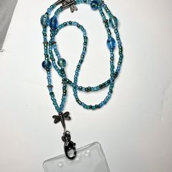 handmade badge holder/lanyard 