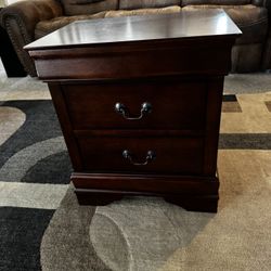 Two drawer End Table. Night Stand. Brand new