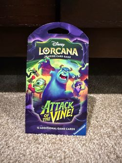Lorcana Attack of the Vine Sleeved Booster
