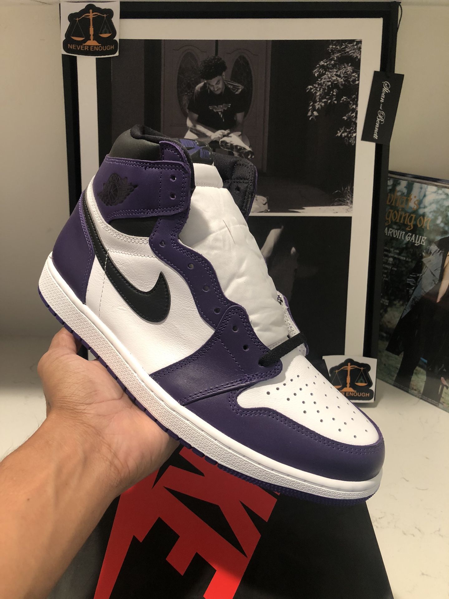 Size 12.5 - Air Jordan 1 Retro High ‘Court Purple 2.0’