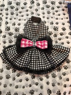 New reversible dog dress... so cute... see 2nd picture