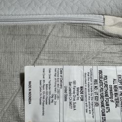 2 Twin Mattress Bed :8-inch Memory Foam 