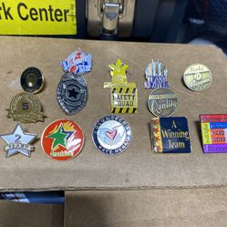 Recognition Pins Set Collection (191 Pieces)