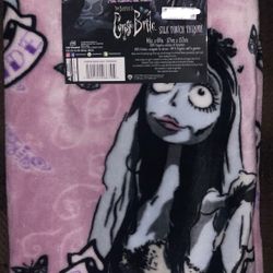 Corpse Bride Valloween Throw 