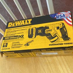 DEWALT 20-Volt MAX XR Cordless Brushless Compact Reciprocating Saw (Tool-Only)solo Herramienta 