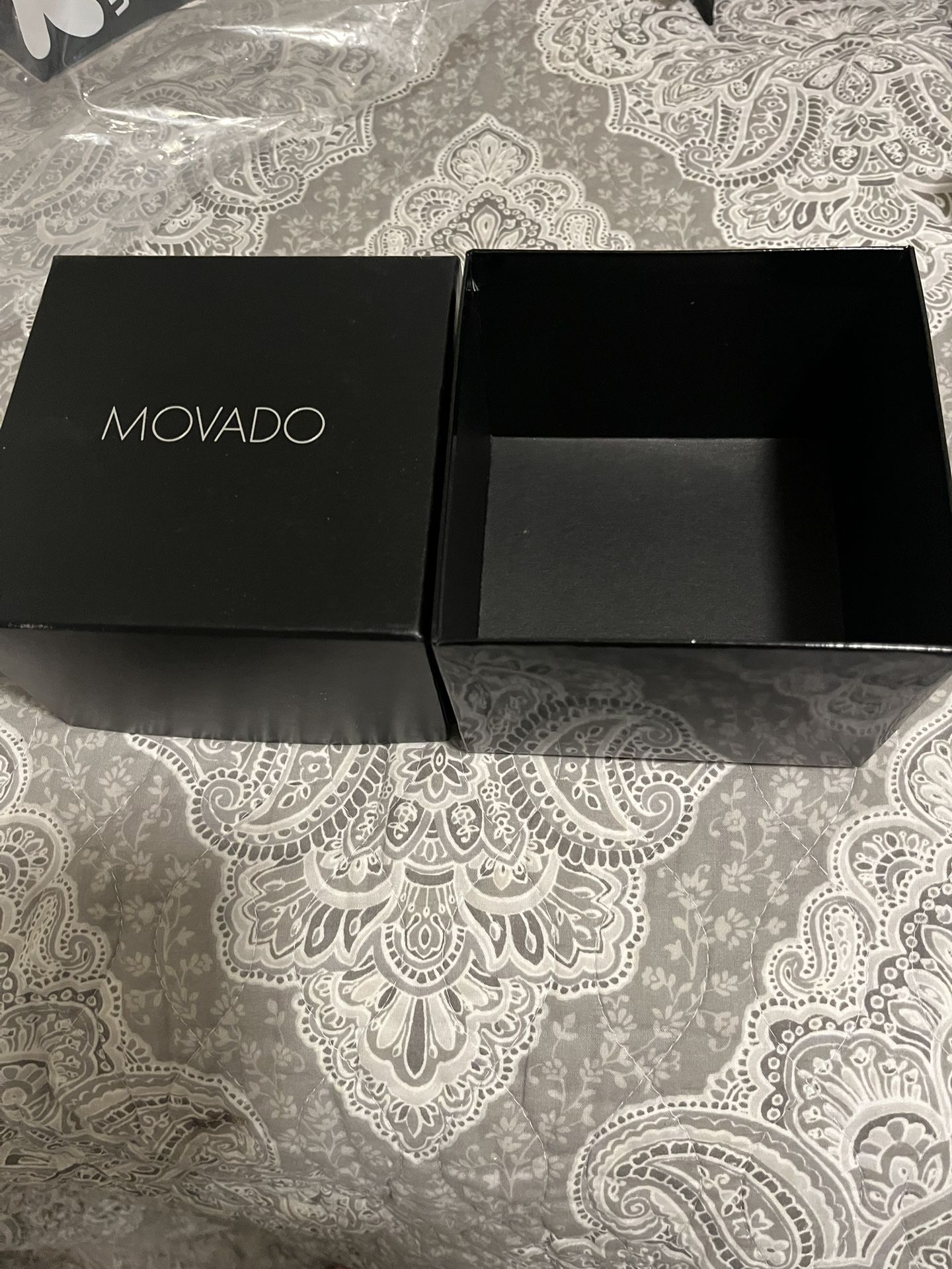 Movado empty watches box