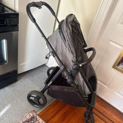Mom Push Stroller Gry Color