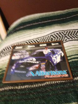 Sign Albertsons racing picher for sale