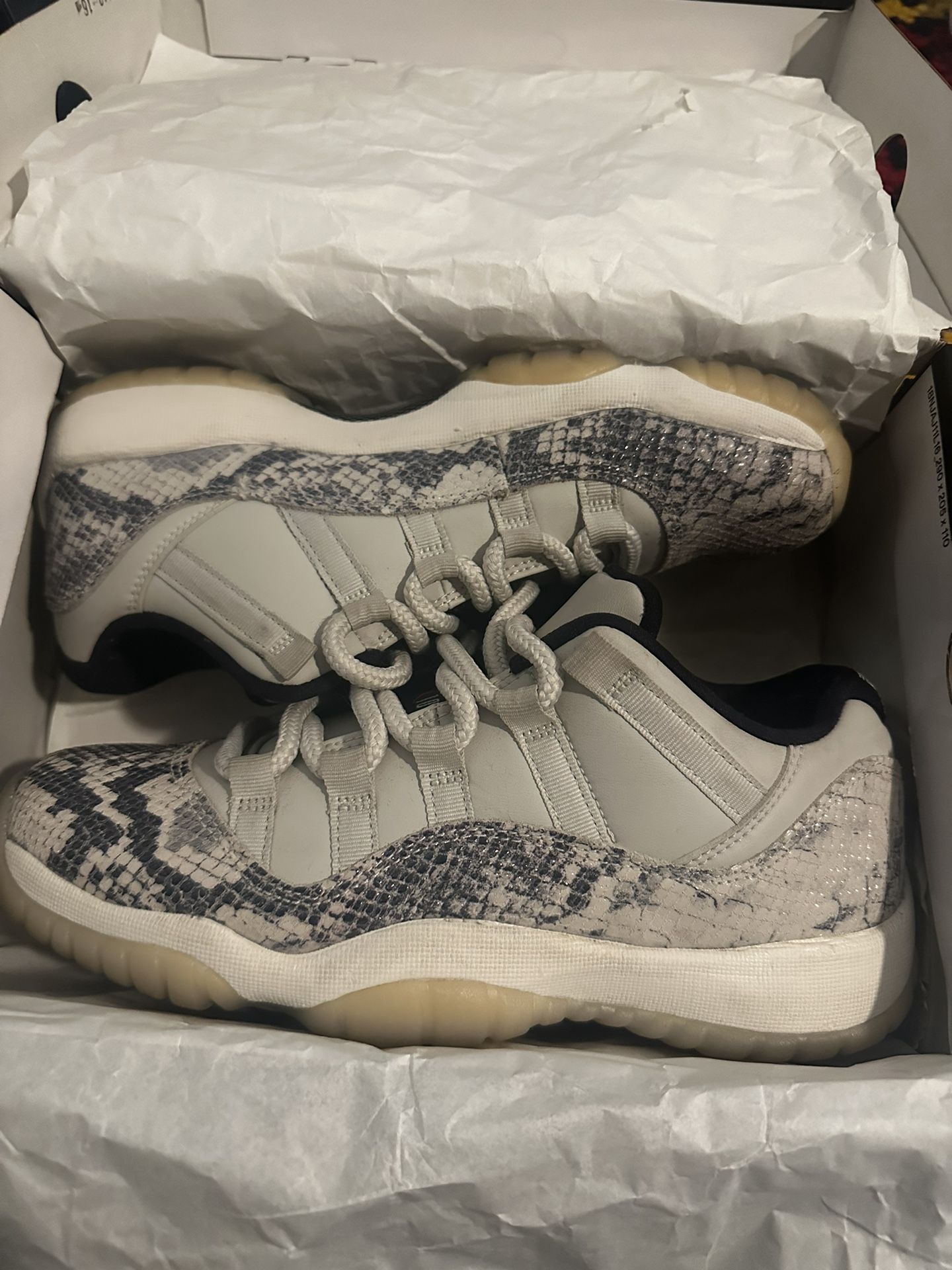 Jordan 11s snakeskin sale