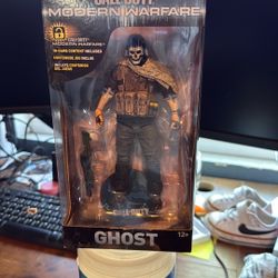 Call Of Duty, Modern Warfare, Action Figure Ghost