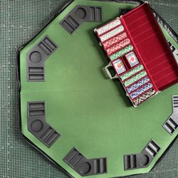 Poker Set and Table Top
