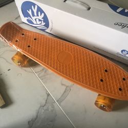 Skateboard New In box Light Up Wheels