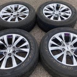 20” Ford Expedition F150 Lincoln Navigator Mark LT We Finance Factory OEM Rims Tires Chrome 