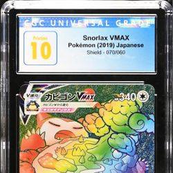 CGC PRISTINE 10 Pokémon Pokemon Snorlax