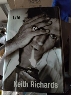 Keith Richards Signed Autobiography "Life" . First Edition