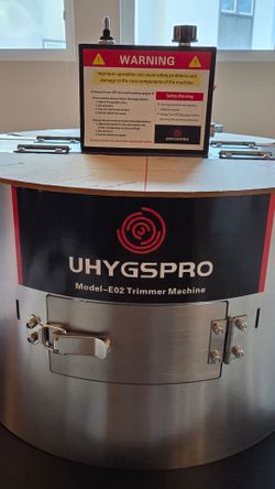 New UHYGSPRO E02 16" Electric Bud Trimmer - Wet & Dry