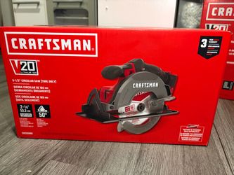 New CRAFTSMAN V20 6-1/2-in Cordless Circular Saw (Tool Only)