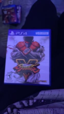 Street Fighter V (PS4) - Great Condition!