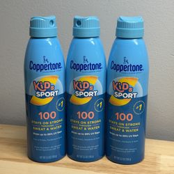 Coppertone SPORT KIDS Sunscreen Continuous Spray SPF 100 (5.5 Ounce)